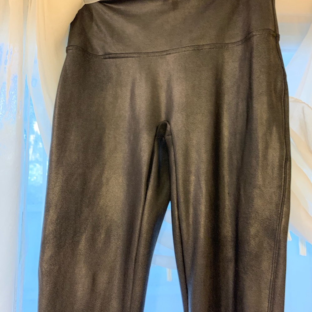 Spanx faux leather leggings